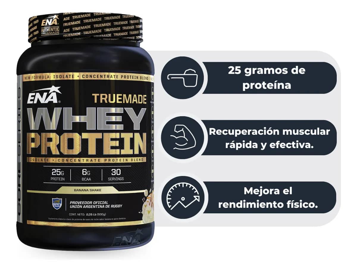 Preteína Whey Ena Truemade.
2.05 LB (930g)